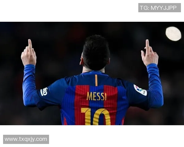 梅西足球场上的背影绘画展现传奇运动员的坚韧与魅力